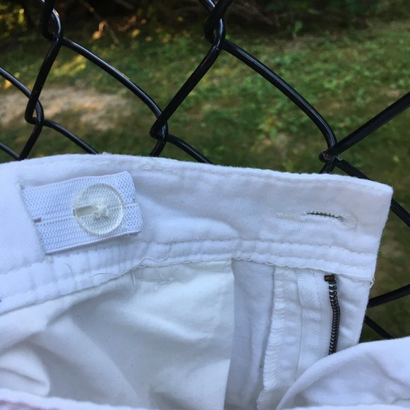 White 'Circo' Girl's Twill Shorts - Picture 3 of 4